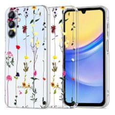 Tech-protect FlexAir kryt na Samsung Galaxy A15 4G / 5G, garden floral