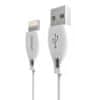 Dudao USB / Lightning kabel 2,4A 1m bílý (L4L 1m bílý)