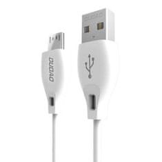 DUDAO Dudao micro USB kabel 2,4A 2m bílý (L4M 2m bílý)