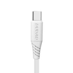 DUDAO Dudao USB / USB-C 5A kabel 1m bílý (L2T 1m bílý)