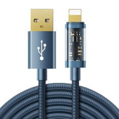 Joyroom Joyroom USB - Lightning nabíjecí/datový kabel 2,4A 20W 2m modrý (S-UL012A20)