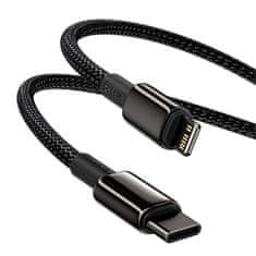 BASEUS Baseus USB Type C - Lightning rychlonabíjecí kabel Power Delivery 20 W 2 m černý (CATLWJ-A01)