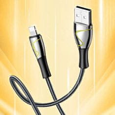 Joyroom Joyroom Mermaid series USB - Lightning 2,4A 2m kabel černý (S-2030K6)