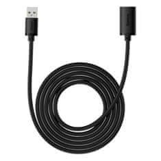 BASEUS Prodlužovací kabel USB 3.0 3m Baseus AirJoy Series - černý