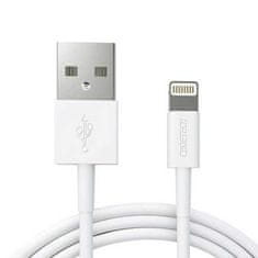 Choetech Certifikovaný kabel Choetech USB-A - Lightning MFI 1,8 m bílý (IP0027)