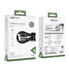 AceFast Acefast USB Type C - Kabel USB Type C 2m, 100W (20V/5A) černý (C6-03 Black)