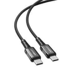 AceFast Acefast USB Type C - Kabel USB Type C 1,2 m, 60 W (20 V/3 A), černý (C1-03 black)