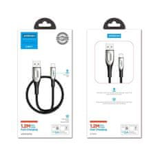 Joyroom Joyroom Sharp Series USB-A - Lightning 2,4A rychlonabíjecí kabel 3m černý (S-M411)