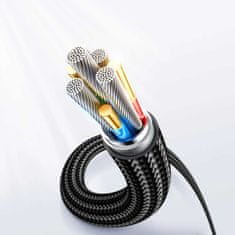 Joyroom Joyroom USB C - Lightning 20W kabel s nabíjecím displejem 1,2 m černý (S-CL020A4)