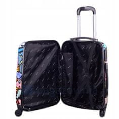 TopKing Cestovní kufr malá KEMER PRINT S Picasso Multicolor