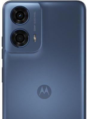 moderní mobilní dotykový telefon smartphone motorola Moto G24 Power 30W rychlonabíjení bleskové nabíjení telefonu 6000 mah baterie výdrž lte wifi Bluetooth 2 sim Dual SIM slot paměťová karta NFC 6,6palcový hd+ IPS displej 50mpx fotoaparát google assistant macro objektiv širokoúhlá kamera výkonný fotoaparát makro MediaTek Helio G85 výkonný procesor LTE 4G Dolby Atmos stereo reproduktory