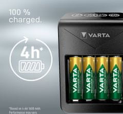 Varta nabíječka Plug Charger+, včetně 4x AA 2600 mAh