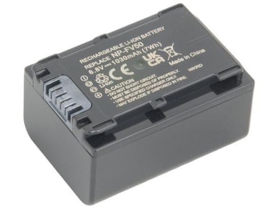 Avacom Sony NP-FV30, NP-FV50 Li-Ion 6.8V 1030mAh 7Wh