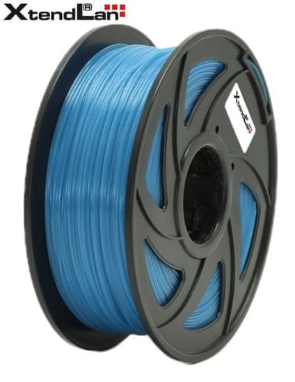 XtendLan PLA filament 1,75mm azurově modrý 1kg