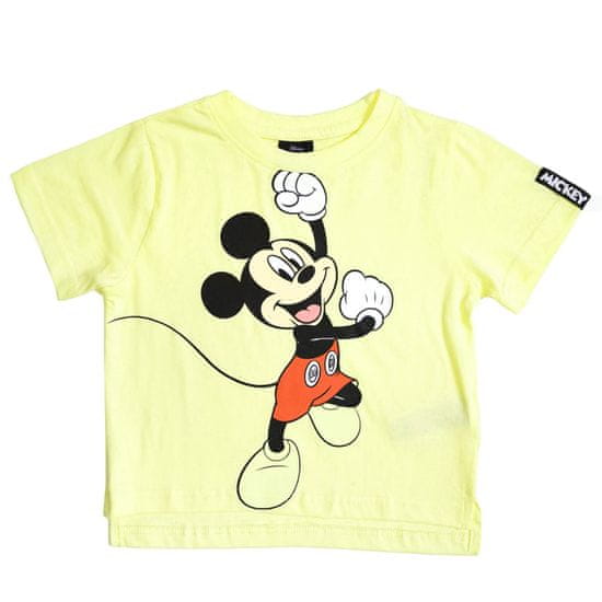 Eplusm Chlapecké tričko "Mickey Mouse" žlutá