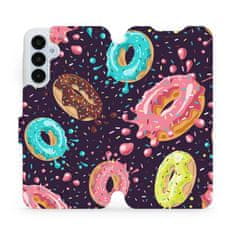 Mobiwear Knížkové flip pouzdro - Samsung Galaxy A25 5G - VP19S Donutky