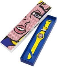 Swatch Reverie by Roy Lichtenstein, the Watch SO28Z117