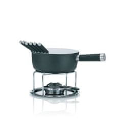 Kela Sýrové fondue KL-16564 Sýrové fondue LANCY keramika, šedá, 1L O22cm x v19,5cm