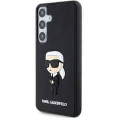 Karl Lagerfeld Originální kryt KARL LAGERFELD hardcase 3D Rubber Ikonik KLHCS24S3DRKINK pro Samsung Galaxy S24 , barva černá