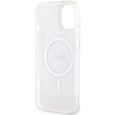 Guess Originální kryt GUESS hardcase IML 4G MagSafe GUHMP15SH4STP for Apple iPhone 14/15 , barva růžová