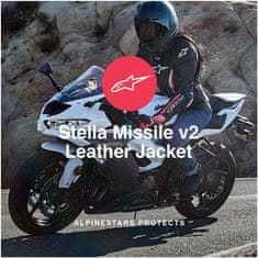 Alpinestars bunda STELLA MISSILE 2 dámská černá/černá 46