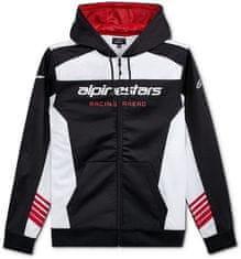 Alpinestars mikina SESSIONS LXE Zip černo-bílo-červená 2XL