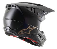 Alpinestars přilba S-M5 2022 Solid matt černo-hnědá XS