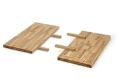Intesi Přídavné stolové desky pro stůl Radus 40x85 z masivního dřeva - dub