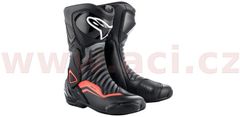 Alpinestars boty SMX-6 v2 černo-červeno-šedé 47