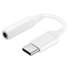 KOMFORTHOME Adaptér sluchátek Samsung 3,5 mm mini jack (samice) - USB typu C (samec), bílý (EE-UC10JUWEGWW)