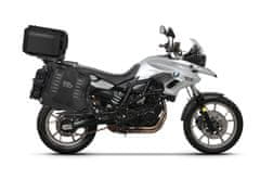 SHAD Kompletní sada sedlových brašen TERRA TR40 adventure a hliníkového kufru SHAD TERRA TR55 PURE BLACK, včetně montážní sady BMW F650GS/F700GS/F800GS