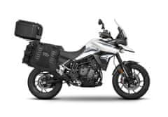 SHAD Kompletní sada sedlových brašen TERRA TR40 adventure a hliníkového kufru SHAD TERRA TR55 PURE BLACK, včetně montážní sady TRIUMPH TIGER 900/GT/RALLY