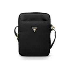 Guess Nylonová taška Guess Triangle Logo pro 10" tablet - černá