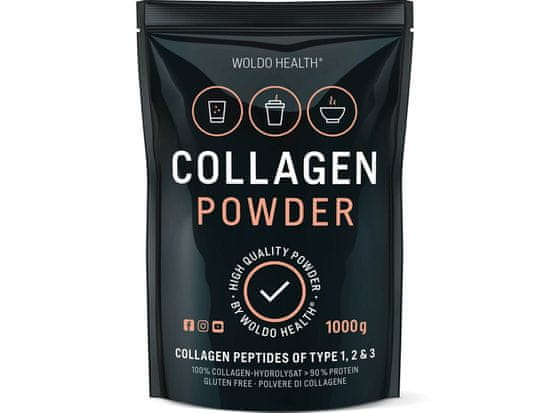 WoldoHealth® WoldoHealth 100% Hovězí collagen, 1kg