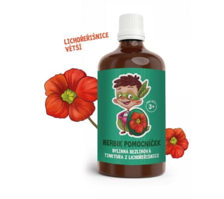 Herbavis Herbavis Herbik Pomocníček - bezlihový extrakt z Lichořeřišnice, 100 ml