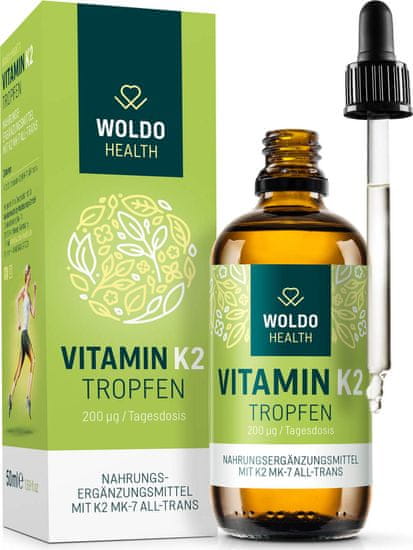 WoldoHealth® WoldoHealth Vitamín K2 MK7, 50ml