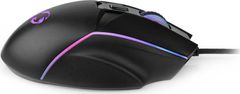 Nedis Gaming Mouse | Kabelové | 800 / 1200 / 2400 / 3200 / 4800 / 7200 dpi | Nastavitelné DPI | Počet tlačítek: 6 | Pro praváky | 1.50 m | LED