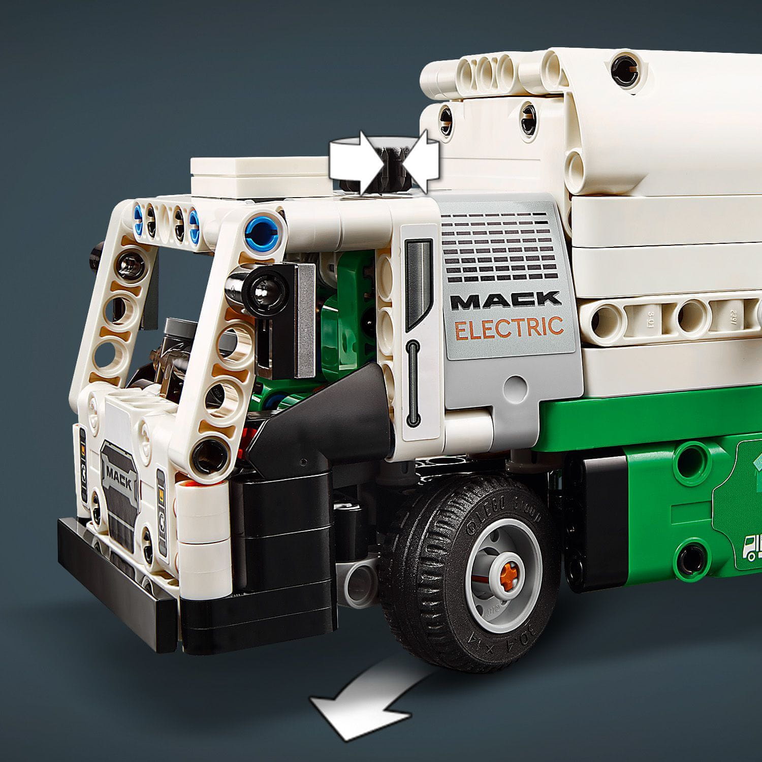 LEGO Technic 42167 Popelářský vůz Mack LR Electric