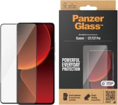 PanzerGlass ochranné sklo pro Xiaomi Redmi 13/13T Pro, Ultra-Wide Fit