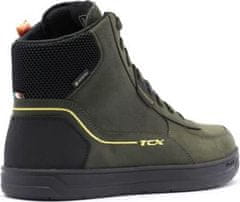 TCX Moto boty MOOD 2 GORE-TEX zeleno/černo/žluté 45