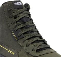 TCX Moto boty MOOD 2 GORE-TEX zeleno/černo/žluté 45