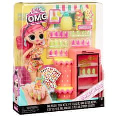 MGA L.O.L. Surprise! OMG Nehtové studio s panenkou - Pinky Pops Fruit Shop