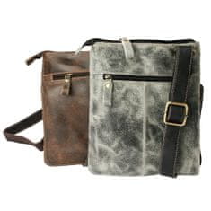 Wild Tiger Pánská kožená crossbody s přezkou Chris