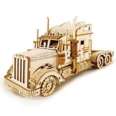 3D dřevěné puzzle Heavy Truck - 286 dílků