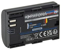 PATONA baterie pro foto Canon LP-E6NH 2400mAh Li-Ion Platinum USB-C nabíjení