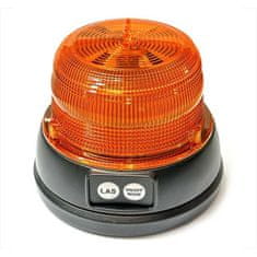 AUTOLAMP maják LED bateriový magnet. oranžový 16LED*1W