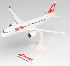 Herpa Airbus A220-300, Swiss International Air Lines "2010s" Colors, Švýcarsko, 1/200