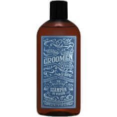 Groomen AQUA Shampoo - šampon na vlasy pro muže, 300 ml, účinně čistí vlasy i pokožku hlavy