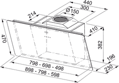 eoshop FSMA 605 WH Bílé sklo