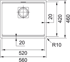 eoshop KNG 110-52 Bílá-led